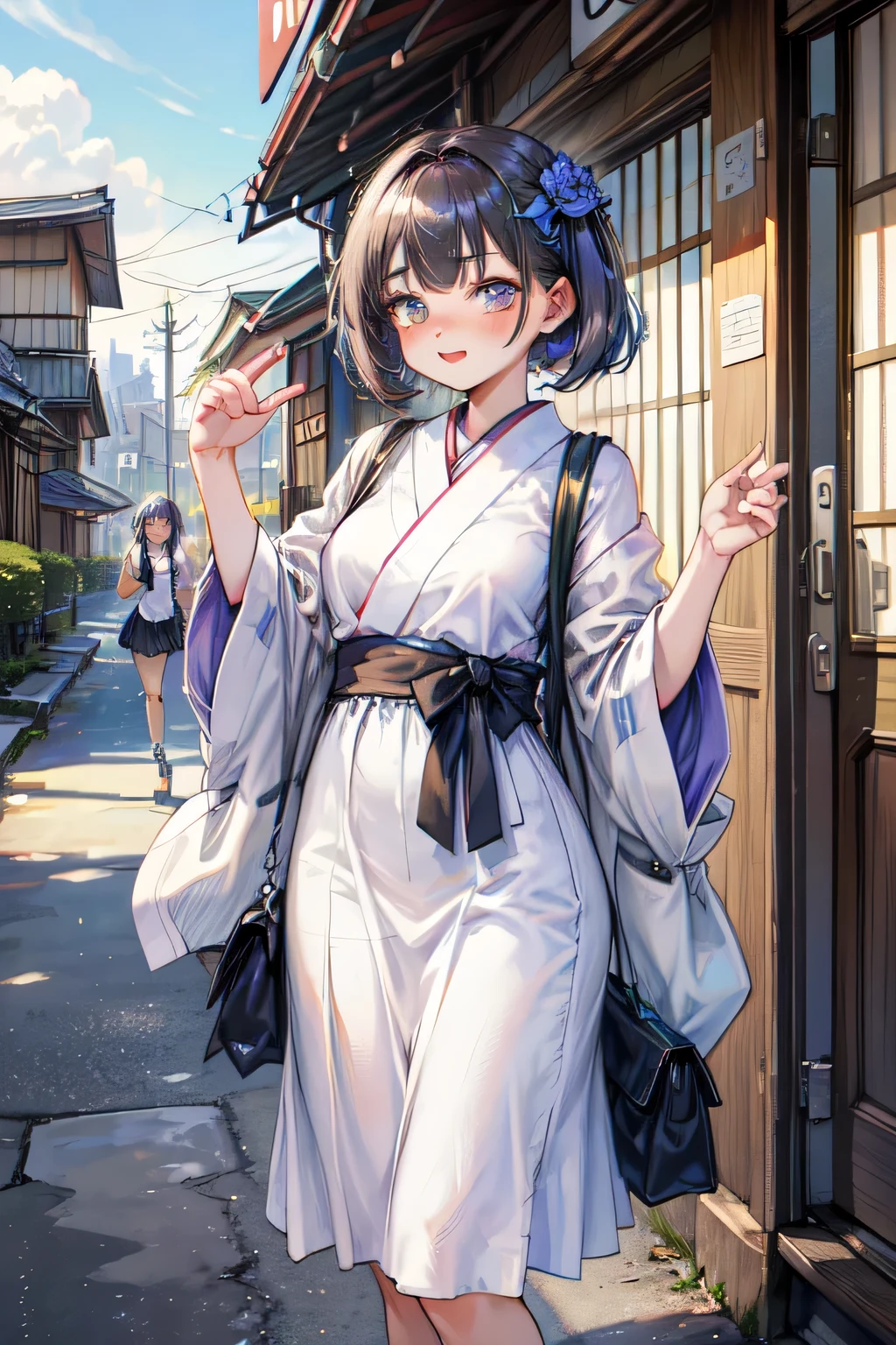 girls、cute、、Summer vacation、Japan