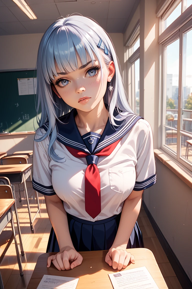 Cute girl face