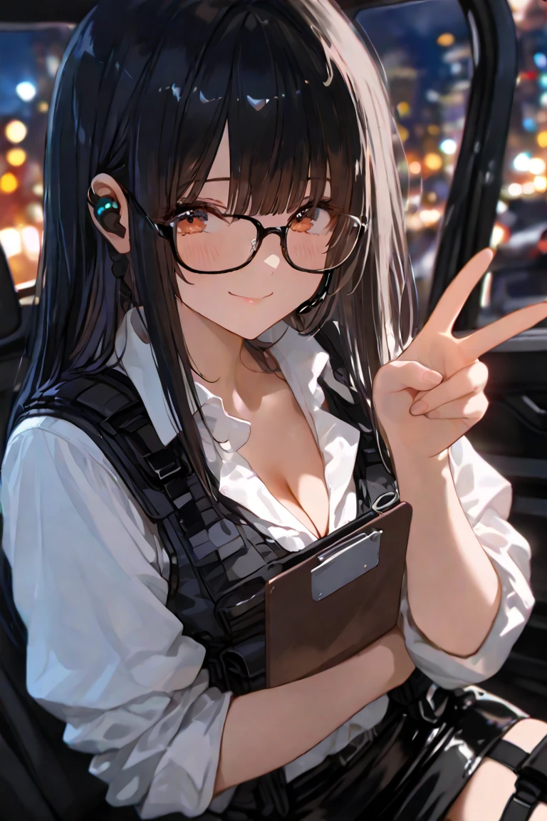 She appears in adult videos,She doesn't want to appear,She doesn't mind being flattered by the film crew for being pretty.,She is carried away by the atmosphere,Awkward smile,Filming an interview segment for an adult video,