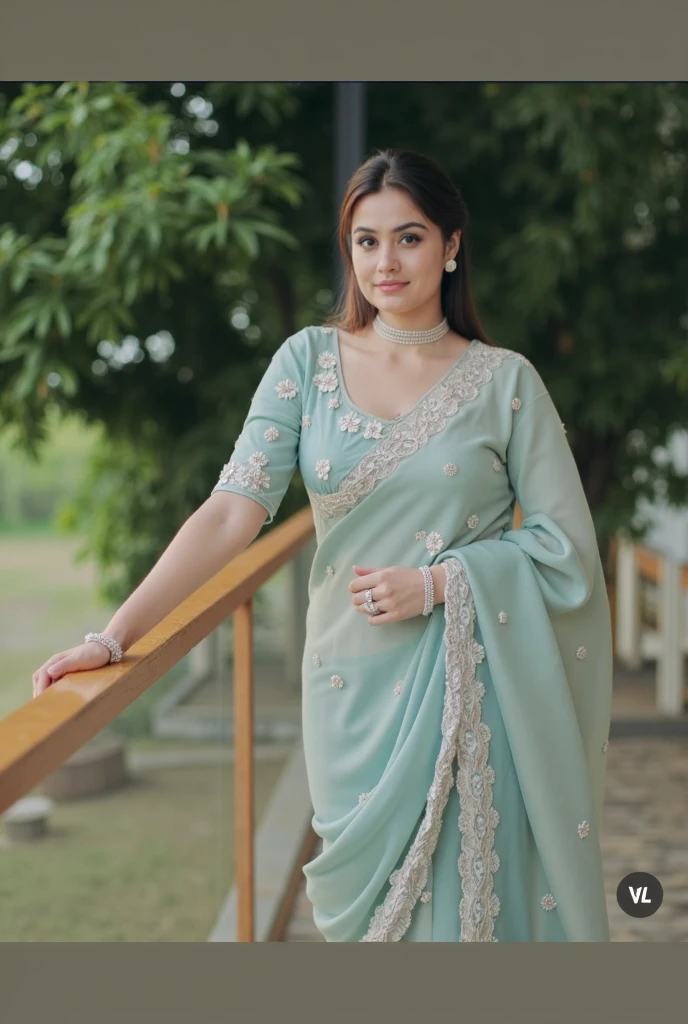 Saree girl pic