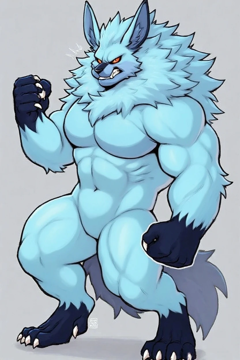 (best quality,8k,high resolution,masterpiece:1.2),Super detailed,lifelike:1.37,original photo,photography,majestic,male, polar bear,Huge size,lively photo,incredibily detailed,dramatic lighting,Detailed beautiful eyes,Strong physique,depth of field,gray eyes,full male features,thong