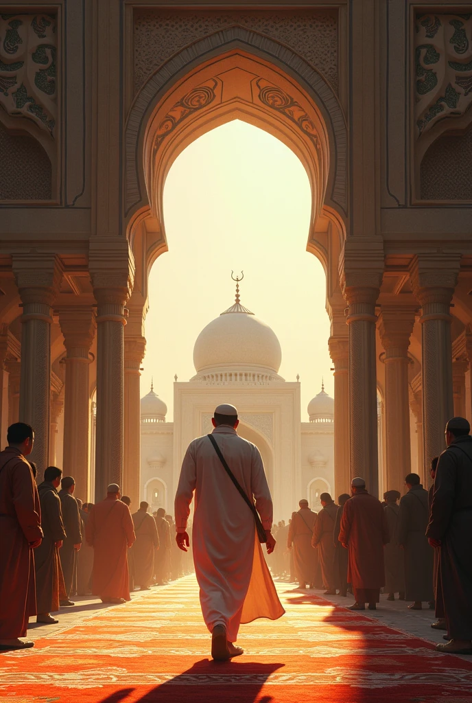 My name is Ashad i am going to Masjid