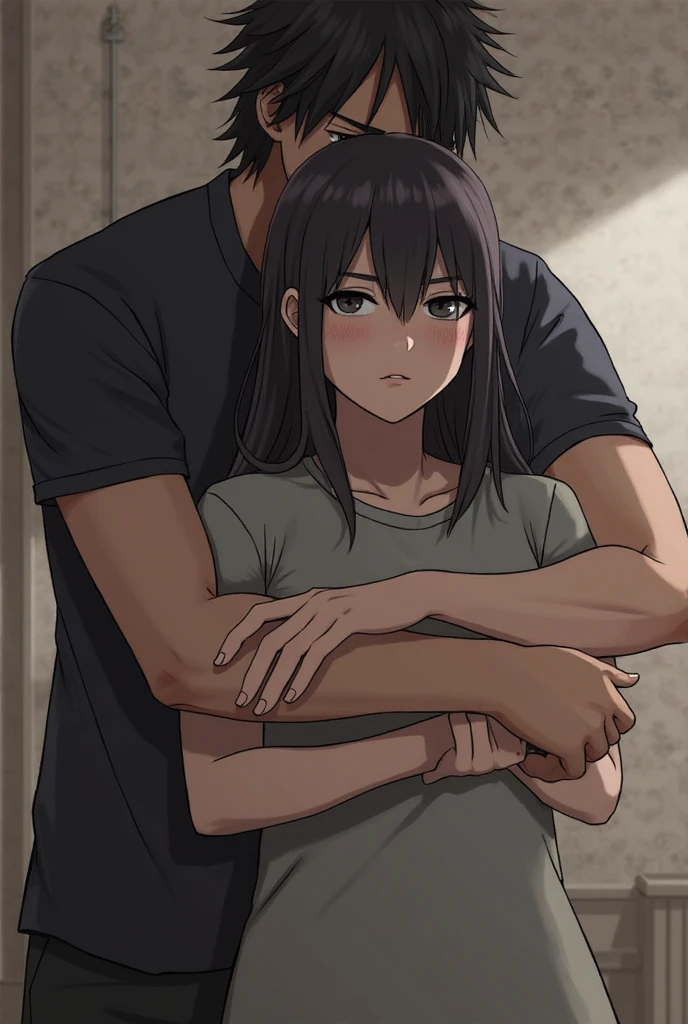 (Man grabbing girl's arm 1.5)、(Man grabbing girl's leg 1.5)、(Man touching girl's stomach 1.5)、Naked Girls
