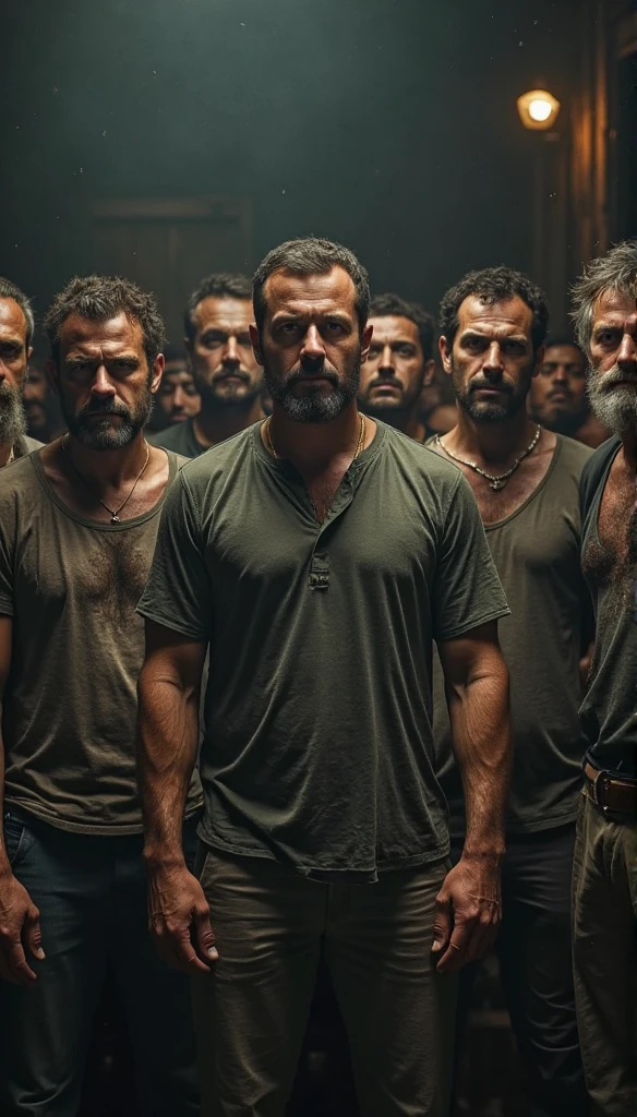 A group of gangsters kidnapped a handsome mature male policeman, stripped his clothes, and touched and played with every part of his body. Chest muscles! Chest hair! Movie texture! Enjoying but struggling expressions!!