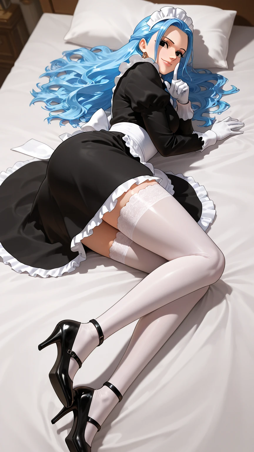 1 cat boy, Felix Argyle, dakimakura, ahegao, black latex dress, high heel boots, Best quality, masterpiece