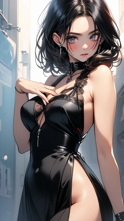 sexy outfit,(best quality)), ((Masterpiece)), (Detailed), Perfect Face((best quality)), ((Masterpiece)), (Detailed), Perfect Face(best quality)), ( (Masterpiece)), ( Detailed), Perfect Face (best quality), ((Masterpiece)), (Detailed), Perfect Face, stunningly realistic, photorealistic, photorealism, 
