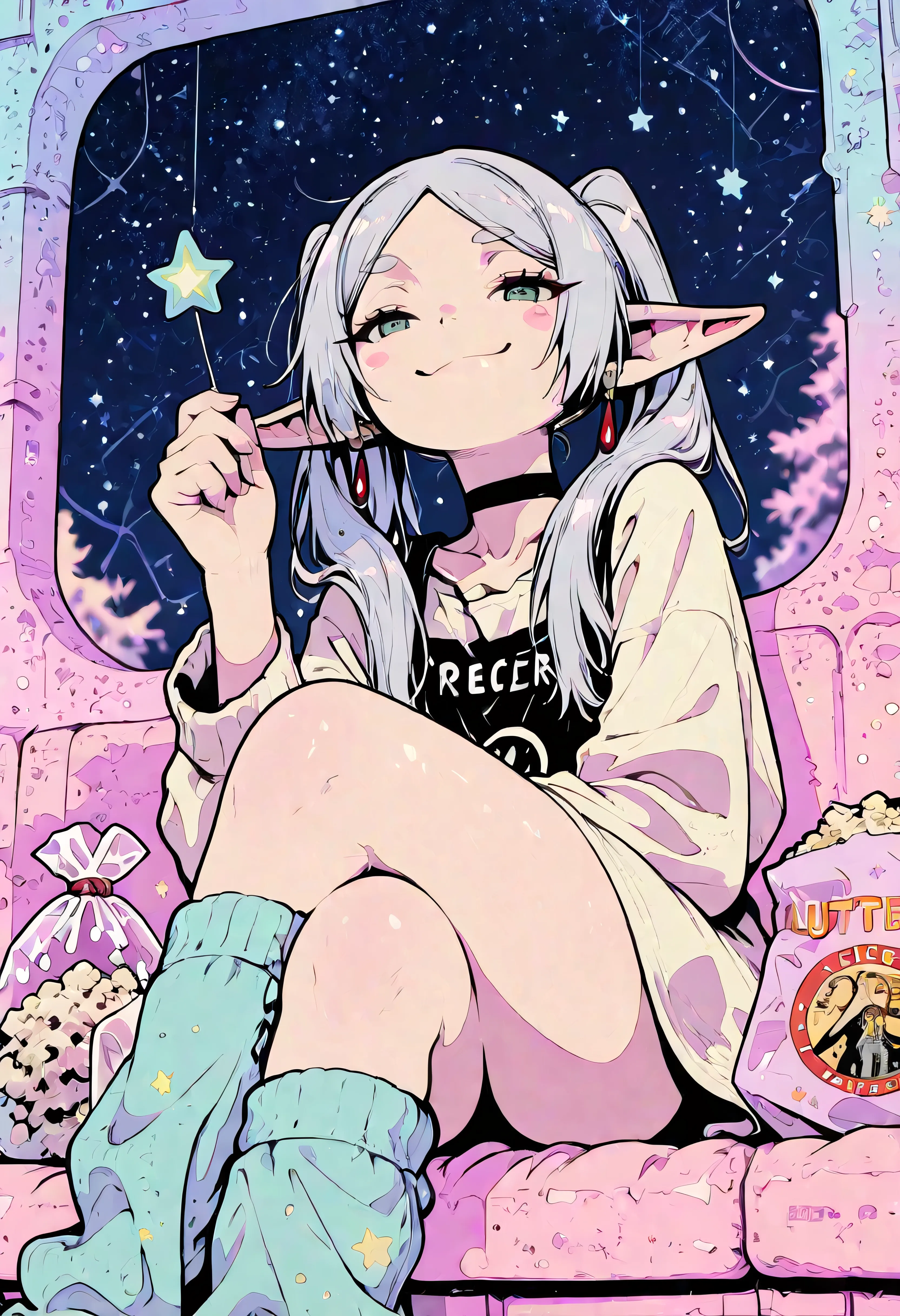 Cosplay de Frieren Gótico