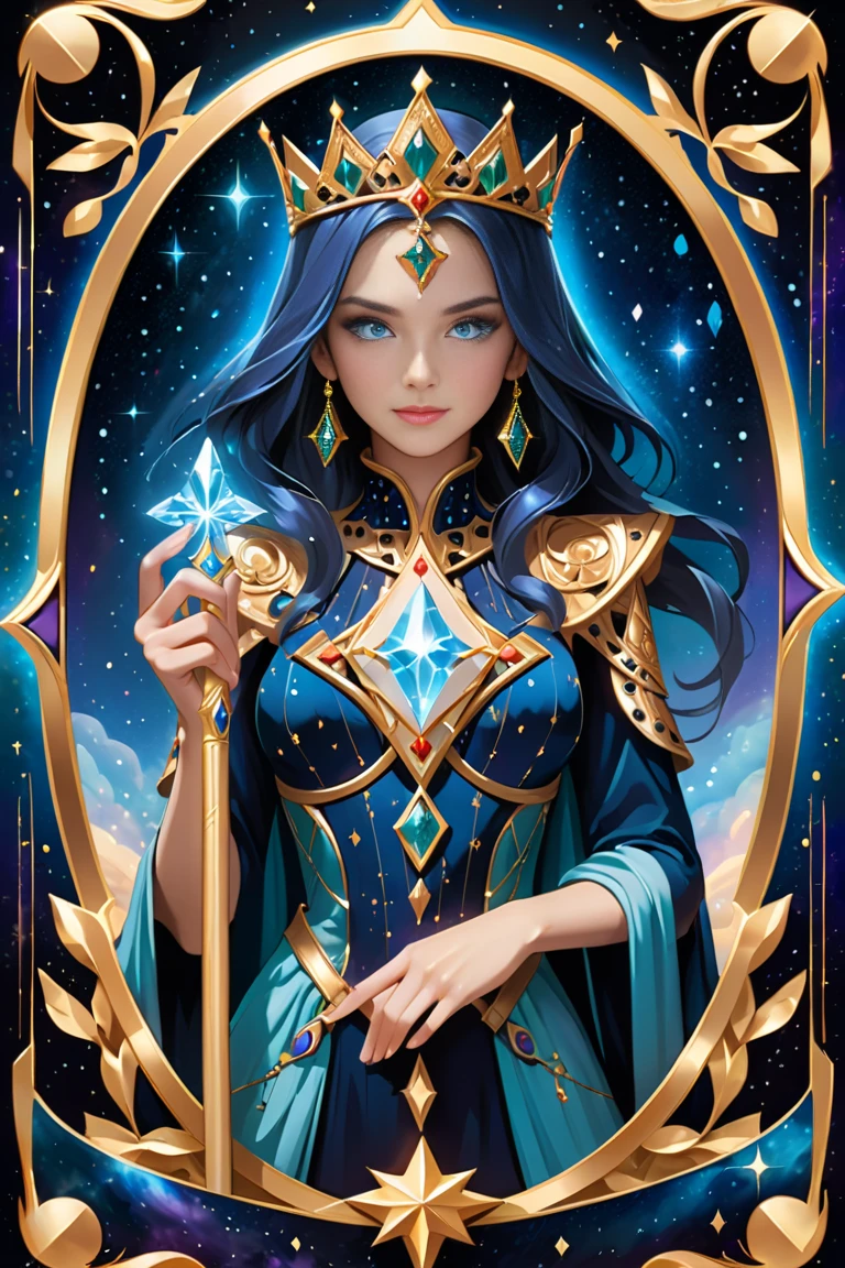 beautiful sorceress lady