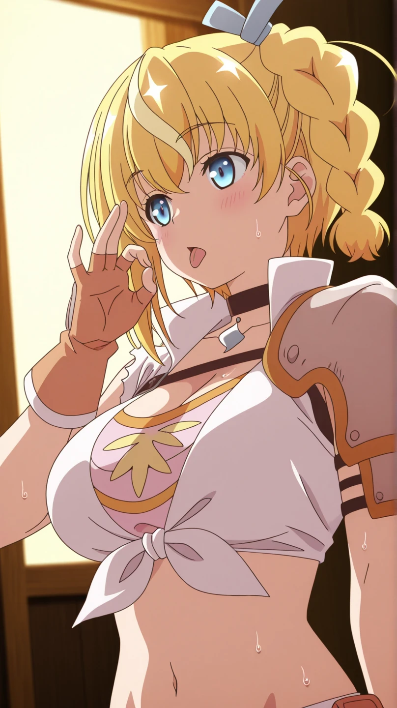 (masterpiece)、(Best image quality)、(Very detailed)、(Very detailed)、、(8k)、
(bw1ele, blonde hair, short hair, headphones, cable, choker, cleavage, black and yellow dress, short dress, clothing cutout, navel cutout, sleeveless, pantyhose, blue eye),(masterpiece)、(Best image quality)、(Very detailed)、(Very detailed)、4K、(8k)、Best image quality、(beautiful)、((Glowing skin:1.2))、((Thighs)), ((Bust H cup:1.2, Very large breasts:1.2、Your breasts are too big:1.2、bursting breasts:1.2))、Break the fast,long hair,masterpiece, Highest quality, High resolution,Show Viewer, (masterpiece:1.2), ユニティ 8k 壁紙, (Beautiful eyes), Eye highlights,Very detailedな顔, Perfect lighting, Extremely detailed CG,((Angle from the front)),(Perfect hands, Perfect Anatomy),sexual smile,Happy expression,(Huge breasts),(Wet:1.5),(Obscene excited expression:1.4),(ahegao),((NSFW:1.5)),((penis:1.2)),(sex:1.5),((1 boy and 1girl are having sex:1.8)),(sexual behavior),(1boy:1.8),((doggy style:1.5)),((On all fours:1.4))(hug:1.5),(vagina),(orgasm:1.3)