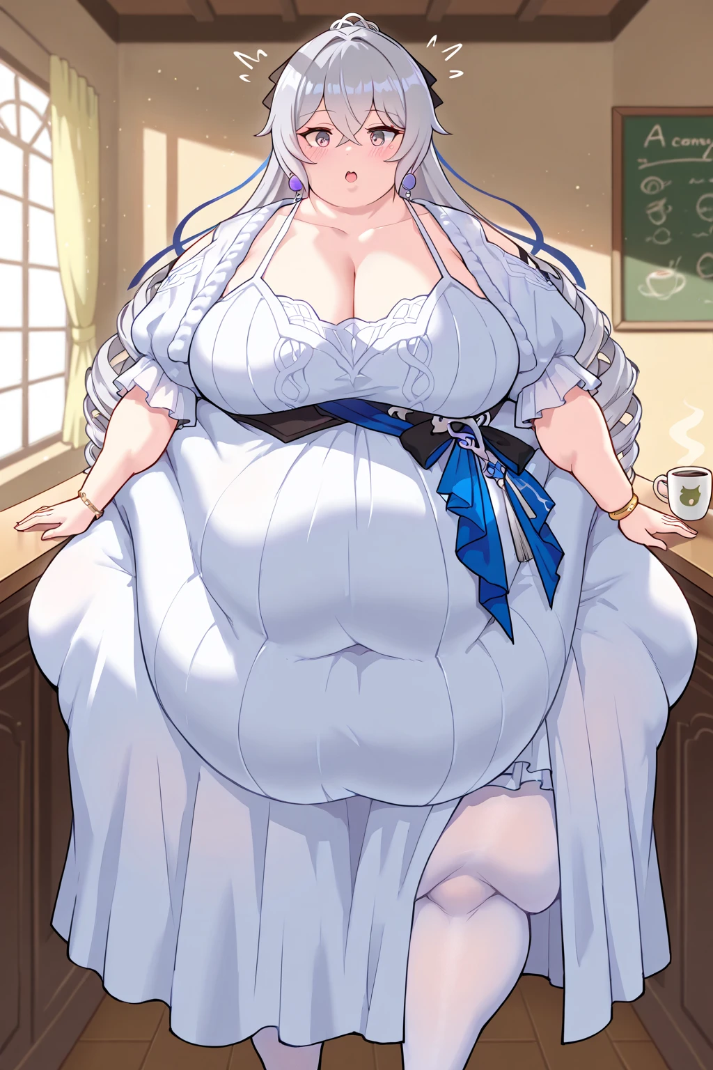 The fattest maid in the world