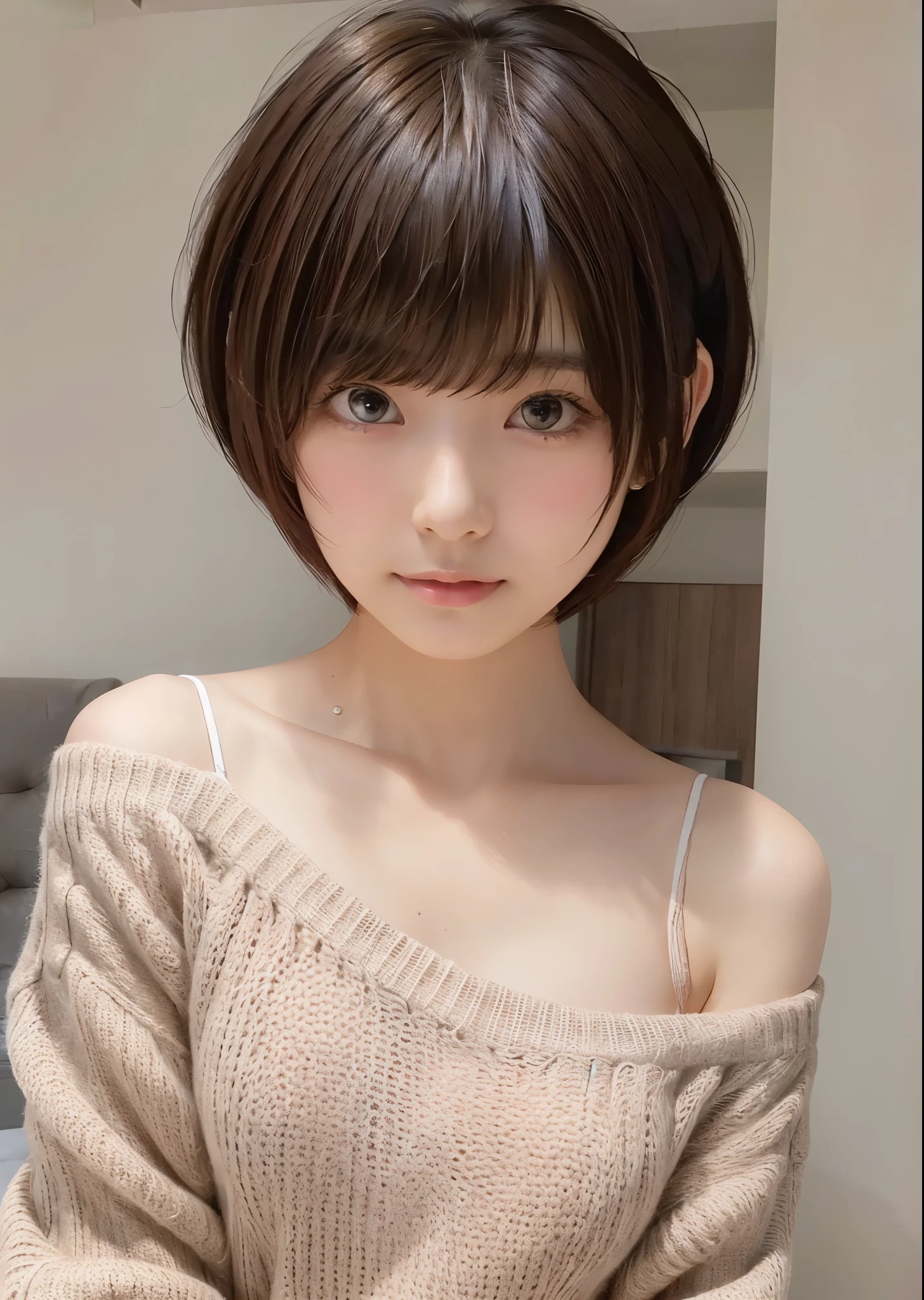 Look at me, Look at me, Look at me, Look at me, Look at me, Look at me, Look into the eyes, Eye contact, Front of face, face, indoor, tea hair, bangs, clavicle, clavicle, clavicle, shoulder, , Earrings, Private room, (straw,Right under the light,Insert the ,こちらをgaze,こちらをgaze,こちらをgaze,こちらをgaze,gaze,, cardigan,Insert the ,Looking Down,Looking Down, oil-covered skin,Moisturizing the skin,Gaze:1.6)