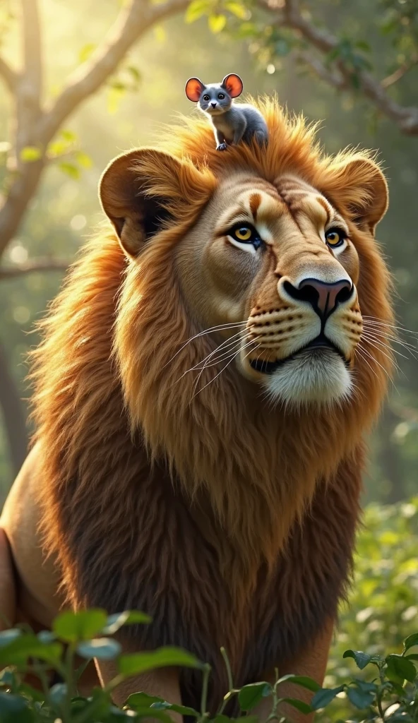 4k Resolution,High Detailed,Lion King,(High Detailed Face,Golden Hair, Simba,),Disney,Cute,3D Animation,(Jungle UHD Background ,Ultra Detailed Trees, Cenimatic Lighting)Jungler,Cute,