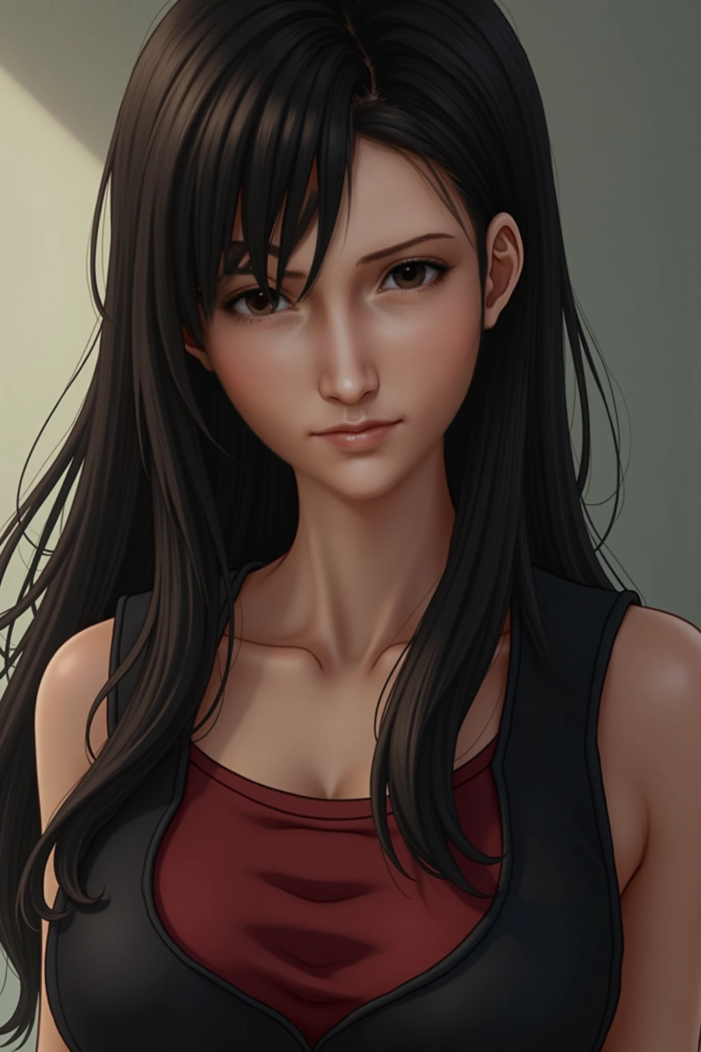 (((masterpiece))), (((best quality))), ((ultra-detailed)), (highly detailed CG illustration), Boa Hancock, (:1.4), (masterpiece:1.5), Detailed Photo, , (Best Quality: 1.4), (1girl), Beautiful Face, (Black Hair, long Hair: 1.3), Beautiful Hairstyle, beautiful detail eyes, (realistic skin), beautiful skin, absurd, attractive, ultra high resolution, high definition, ( aroused:1.5), Pinkish white skin, cool white light,  pose, Beautiful , white background, pink soft white light, Wear a white tank top, (:1.8), (zombie girl:1.6), (breeding:1.6), (cute dead girl:1.5), (deadly eyes:1.8), (Eyes without sparkle1.7), pale skin, dead body, no life, (lifeless:1.5), (Wounds on the body:1.6), (dribbling:1.5), (red blood on body:1.3), (Bruise on the body:1.4)