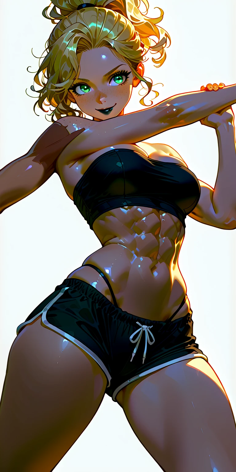 Woman with super strength