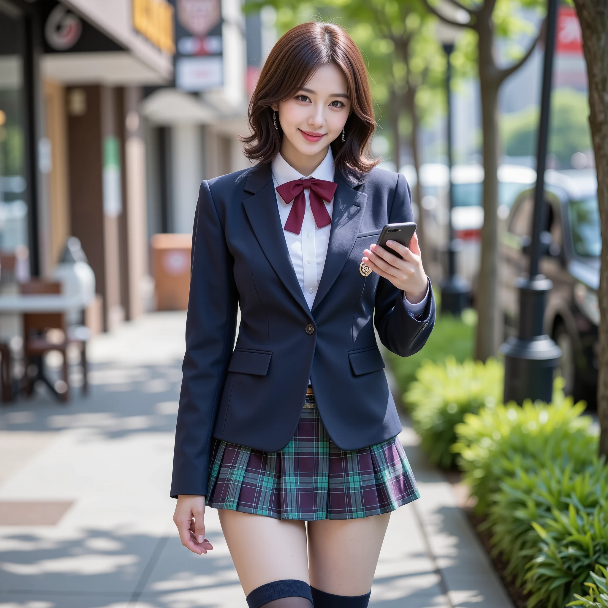 Pubic hair grows、Smile full of happiness、((()))、、、Panting face、Lacking、After being attacked、Sweating、Expression in a state of excitement、short-hair、eye glass、Business suits(Tight pink plaid mini skirt)、(((:1.3)))、