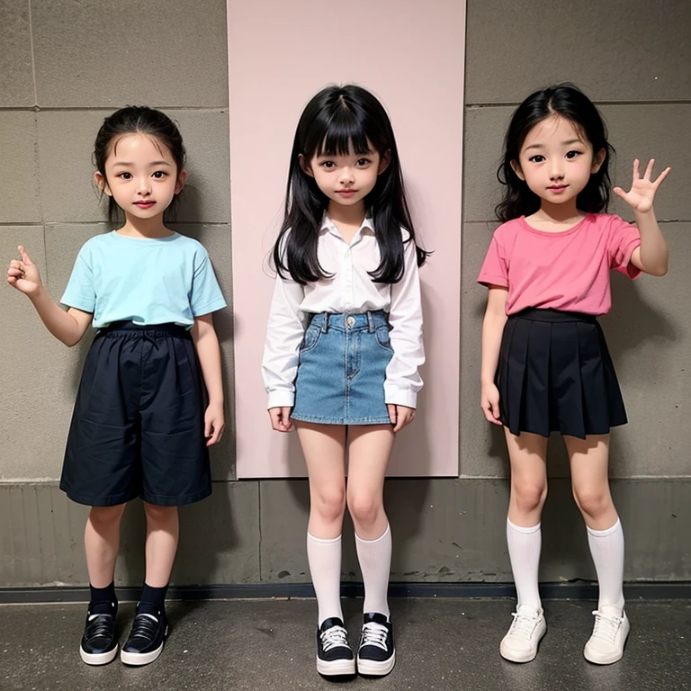 Three elementary school girls in hot shorts in classroom Three elementary school girls in short shorts cute elementary school girls girls girls hot shorts shorts cute plain clothes on top girls kids hot shorts standing in classroom cute 8k high quality top quality top quality