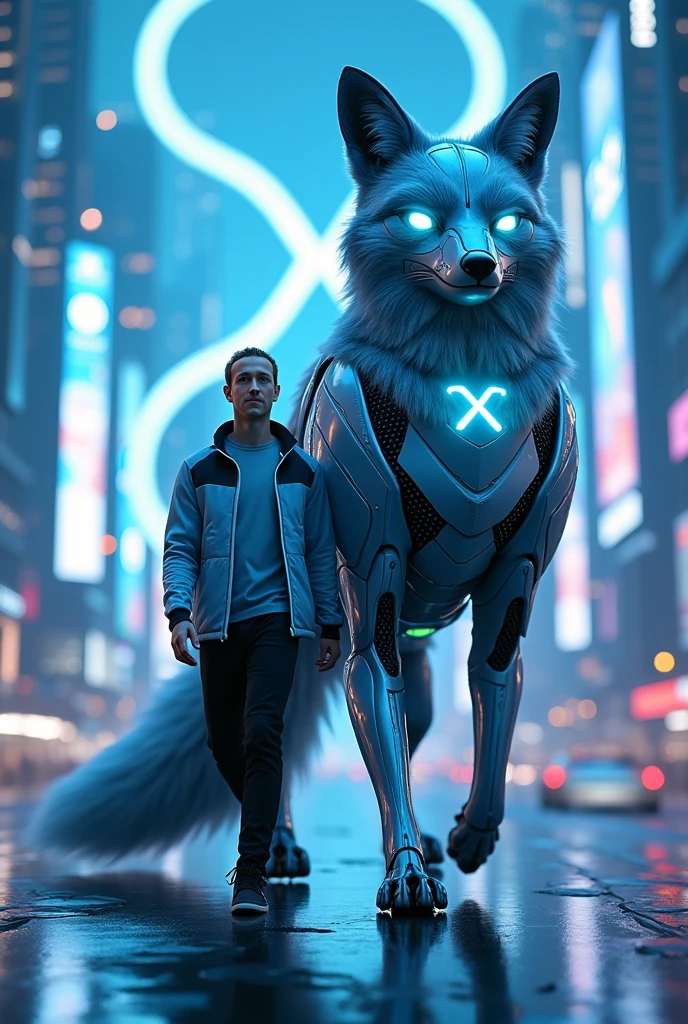 furry art ,protogen,femboy ,light blue fur ,blue panels , , ,multiple points of view, open moth ,blue tongue ,  ,light blue ,knotted ,canine ,animal , , , 