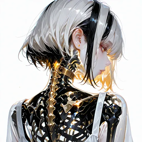 Chica Esqueleto Mecánico Endo