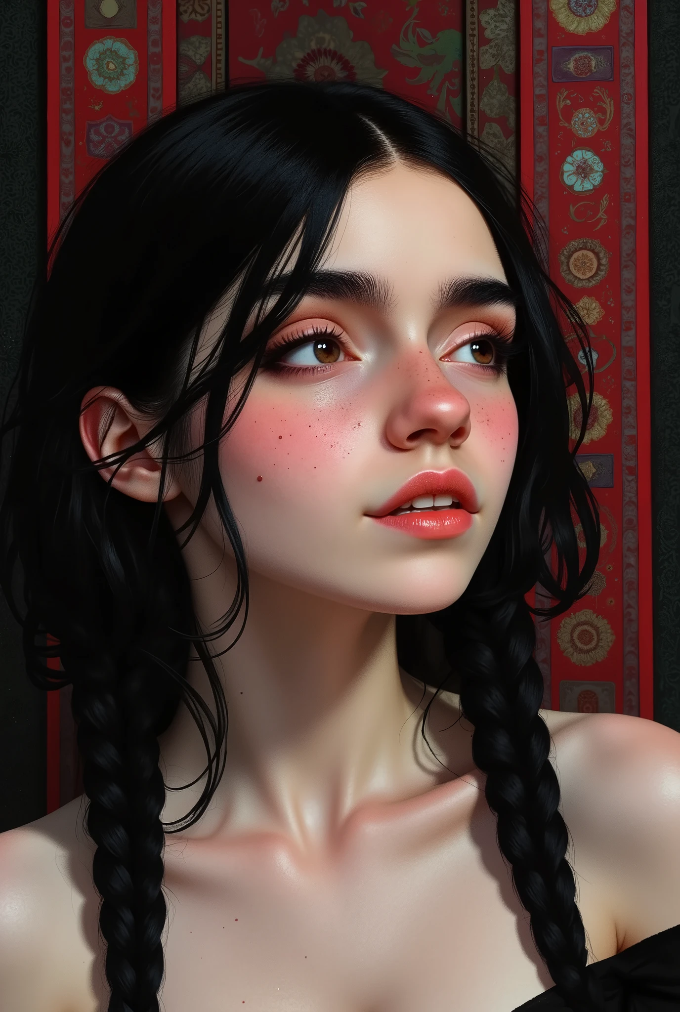 girl, The Face in the Mirror