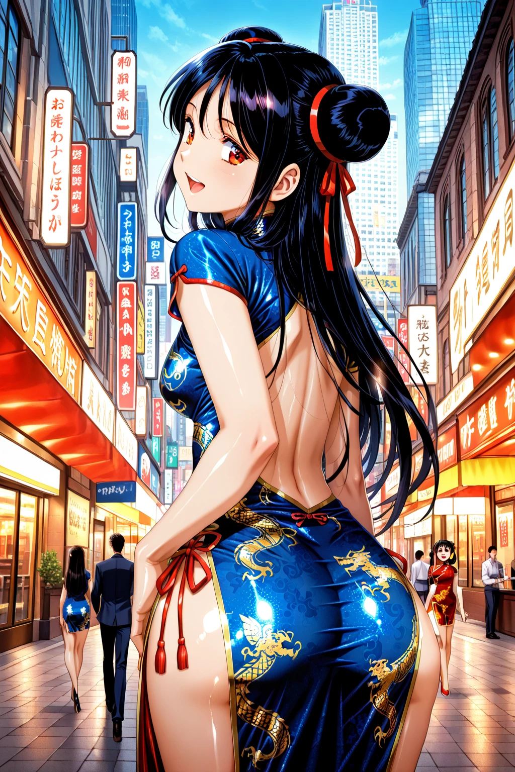 Hyper realistic super detailed sexy boa hancock, Une fille confidante, NSFW, Very detailed, expressions faciales sexy, seductive facial expressions, [:(Face detail: 1.4): 0.4], 16K resolution, 4k resolution, dinamic lighting, High definition resolution, (sexy pose, Position attrayante), (hyper realistic: 1.4), (back light: 1.2), (Nuit: 1), (pleine hauteur: 1.8),(contrasting background: 1.5), (Anatomy of the hyperrealistic arm), (Hyperrealistic anatomy of the legs), (peau propre), (lighting cinematic: 1.7), (intime), (Technologie NVIDIA RTX Ray Tracing), (Anatomy of the hyperrealistic arm: 2), (Ventre plat parfait), (image couleur),Create a masterpiece in 4K resolution, ultra-realistic, and extremely detailed, featuring a vibrant boa hancock reveler at the Rio Carnival. boa hancock is the central character in the artwork, radiating the energy, color, and excitement of this world-renowned celebration.

boa hancock is adorned in an elaborate and colorful carnival costume, reflecting the rich traditions of Brazilian culture. Feathers, sequins, and intricate designs make up the outfit, and it should capture the spirit of the carnival. The costume may be inspired by samba, folklore, or other Brazilian themes.

The setting is the lively streets of Rio de Janeiro during Carnival, with crowds of revelers, floats, and samba dancers in the background. The lighting is dynamic, with the brilliant colors of the costume standing out against the festive atmosphere.

boa hancock expression is one of joy and enthusiasm, capturing the essence of the Rio Carnival. They may be dancing to samba music, waving a colorful flag, or engaging in the energetic spirit of the celebration.