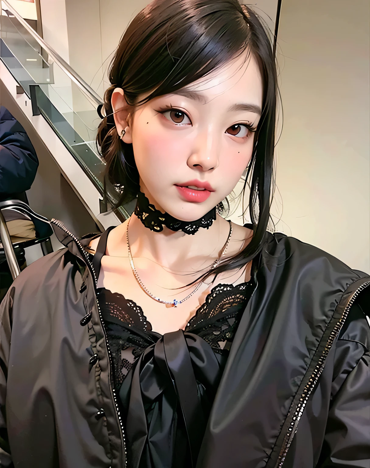 (8K, top-quality, masterpiece:1,2), (reallistic, Photorealsitic:1.37), Super Detail, one girl,), (highly detailed), (beautifully detailed eyes), (top quality), (super detailed ), (Masterpiece), (Detailed face),20years old,a blond、short-hair、,eyepatch,open mouth,large ,ao dai,,skirt lift,show off , on ,woman on top,