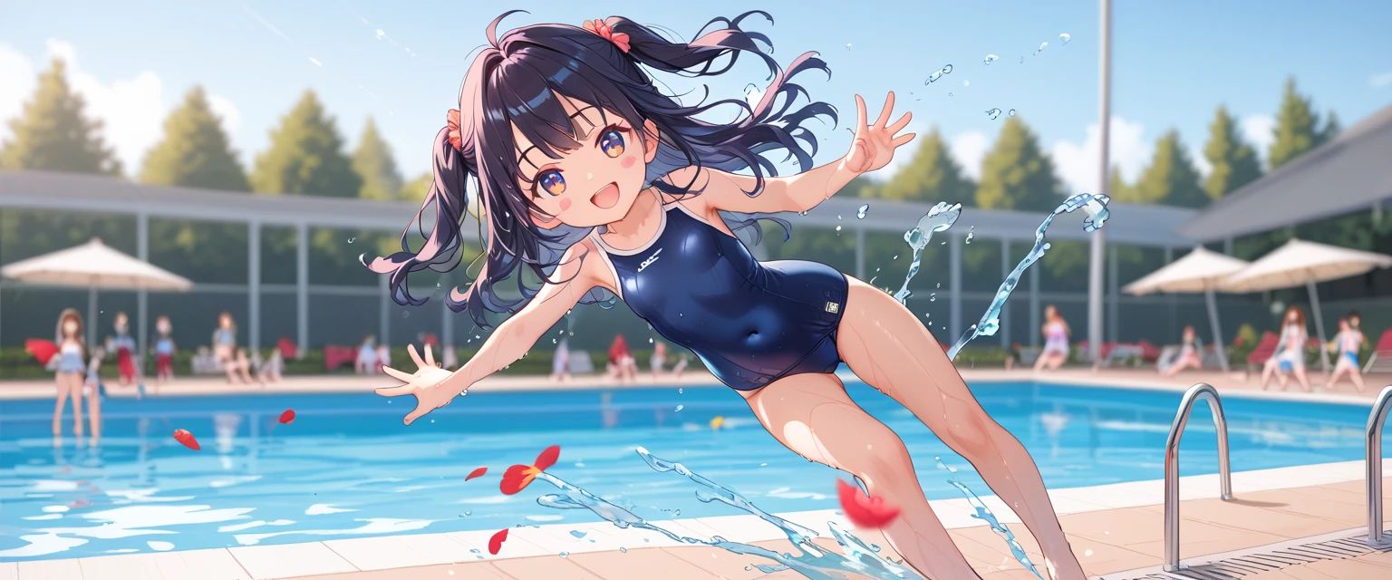Tun tun mausi in anime with swimming costume