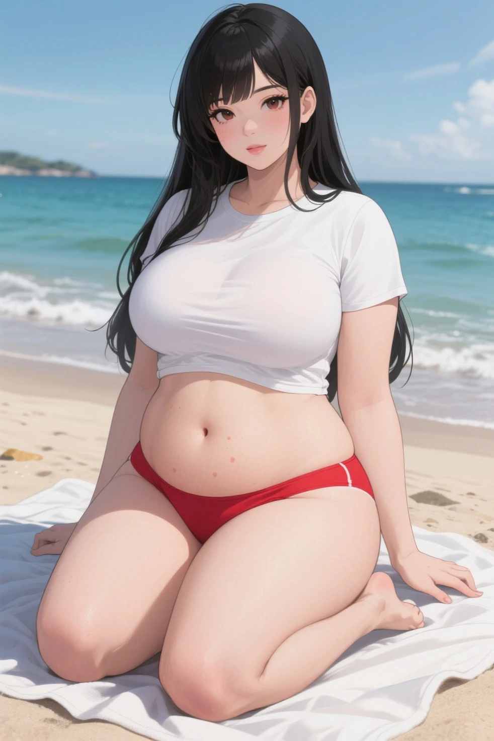 side ponytails,((((Nahida \(Genshin Impact \))))),colorfulhair,((Hair between both eyes)),White hair,Green hair,Purple-eyed,((huge tit)),(真实感:1.4),(tmasterpiece:1.4),(Best picture quality:1.4),1girll,超高分辨率,((detailedfacialfeatures)),((full bodyesbian)),pregnant women with,Kpop idol,aegyo sal,(ulzang-6500-v1.10.66),((cross-shaped pupils)), looking at viewert, (((比基尼))),(rays of sunshine),(sea beach:1.31)(Eau:1.41),standing on one leg,seen from the side,((Large breasts)),symmetriced face,between legs