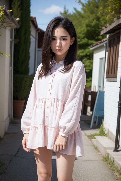 (girl Full body :1.7)(Get used to it:1.4),Colorful flowers、In a dream、(Beautiful 14 year old girl:1.6),(Panoramic View:1.2)、(full bodyesbian:1.2) Correct Anatomy, Silky brown short hairstyle、Lucky cat'hand of、((Random Pause:1.3))、Fluffy tail, Highest resolution and clarity ,Baby Face、Natural Makeup、A light smile、 (beautiful and Get used to ited eye:1.3) Gorgeous Hair Jewelry, 猫の形の頭飾りのmasterpiece, ((body, Characteristics of girls, Features of the furry lower body animal ), (Upper body naked:1.3)、Camel Toe、Naked Pussy Line、(Lower body naked:1.3)、White fur mini ankle boots、 High resolution、high resolution、8K、RAW Photos、Highest quality、masterpiece、Tabletop、(Highest quality,高いGet used to it,masterpiece,Official Art,Cinematic lighting effects,4K )、足を開いてSquat、Squat、