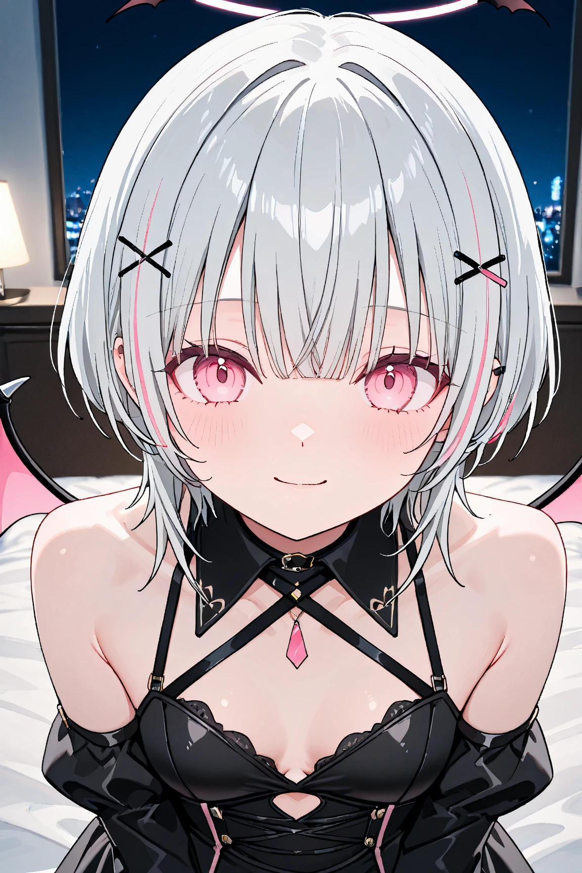 1girl. remilia scarlet. Cute, smile,
