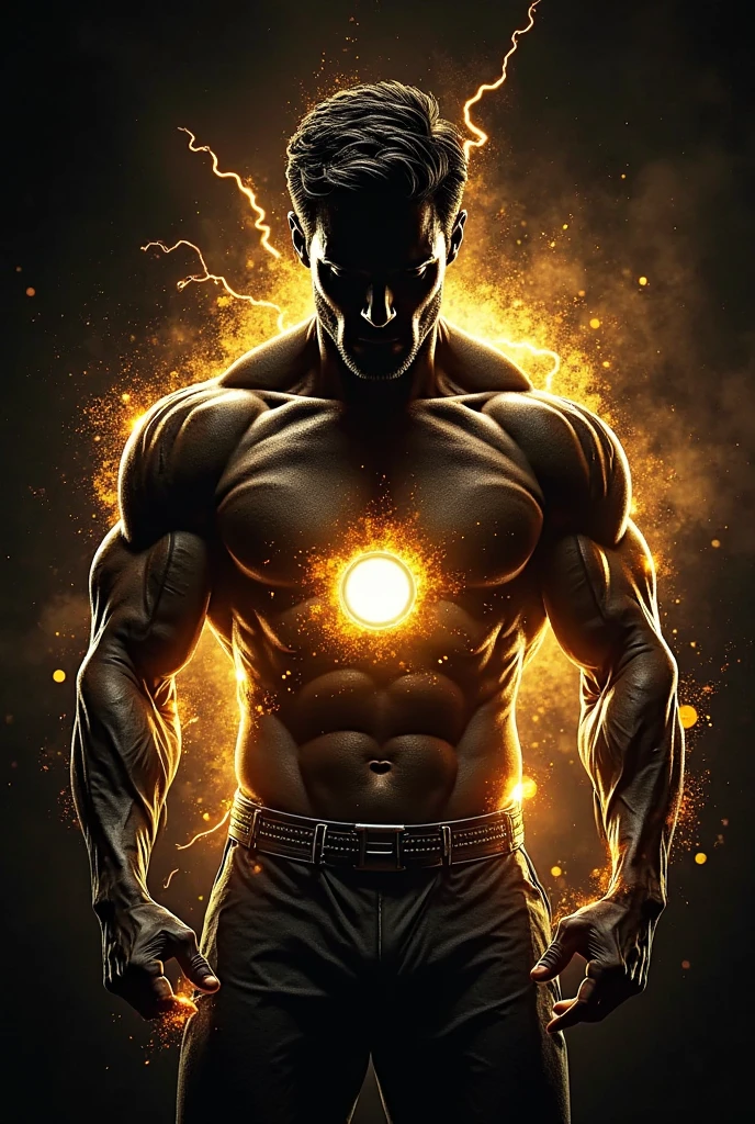 Energy accumulated in the chest 
