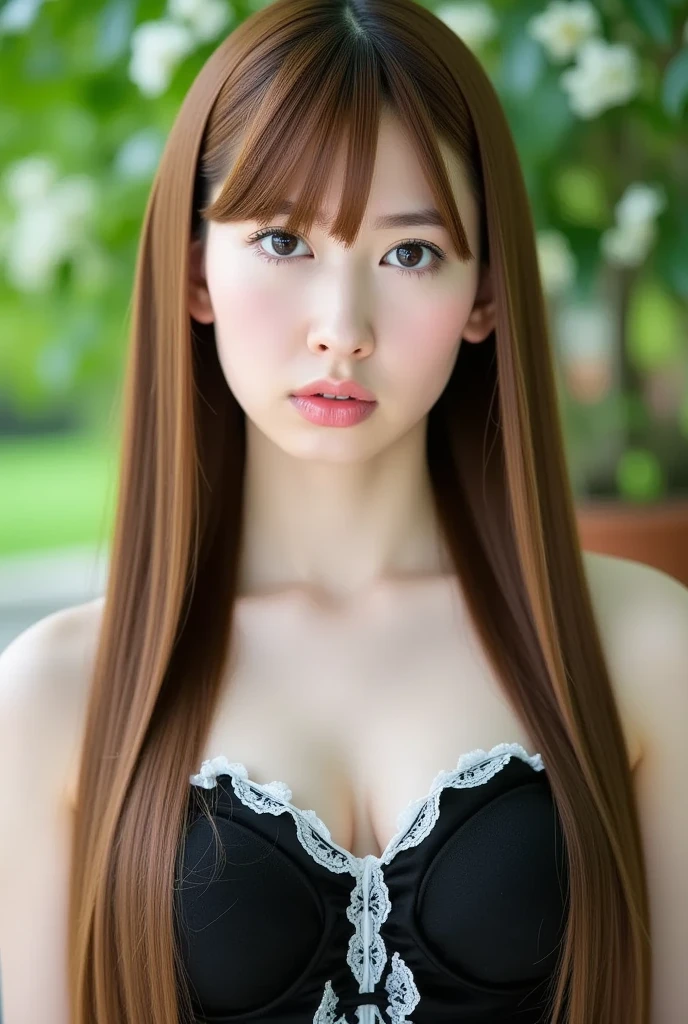 a photo of a woman , (park bom:1.3) , a closeup of woman face , rendered in octane , rendered in unreal engine , realistic photography, ultra-realistic, detailed eyes, photorealistic, realistic, real life, photograph, happy, soft lighting ,  face closeup  , masterpiece , sharp focus , cinematic lighting , rim lighting , glossy skin , shiny skin ,  <lora:femm_park_bom_20230520_LORA_small:1> , (park_bom:1.2) , soft lighting ,  surprised , smiling , confused , ring fill flash , vibrant colors ,  refraction , prism , rainbow , lensflare ,  face focus , looking at viewer , mascara  , sparkling eyes , pov face closeup , fisheye lens   , eyeshadow   , black hair , blush , nose blush ,  (happy , smiling , joy :1.1) , hoop earrings , pink lipstick , , red hair ponytail , choker , white wedding gown dress , pale , wedding veil , romantic , dark night , moonlight , flowers ivy , translucent veil , dryad , leaf tiara ,  queen  of plants , princess , short dress , thicc thighs , wide hips