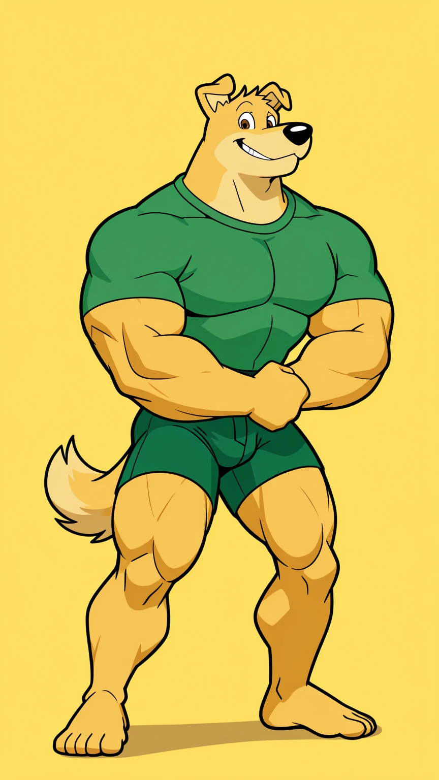 Male Springtrap big ass in grey boxers