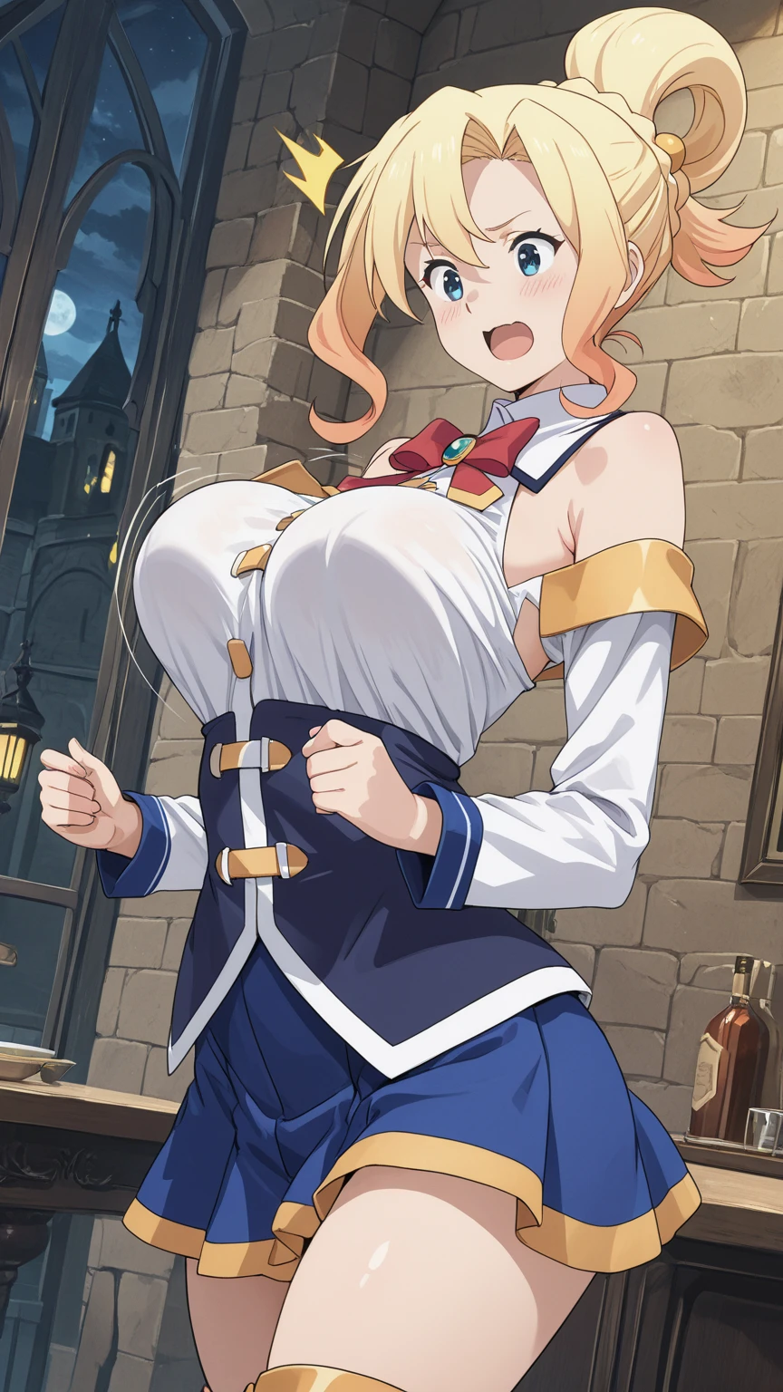 (masterpiece:1.3), (best quality:1.2),(2D:1.0), (anime:1.0), (illustration:1.0), (sharp:1.2), (resturante), (clear, bright:0.8), (impasto:1.1), (ultra-detailed:1.0) (1girl, solo), sexy, (thicc waist), thick thighs, wide hips, thighs, curved, female, full body, massive breasts, enormous tits, whole body in the picture, bathroom backgound, sexy pose, skin reflection, glowing skin, light reflect on body , looking at you, perfect face, full body, HDR, UHD, 8K, Highly detailed, (extreme detail description), Professional, absurd details, absurd res, perfect round eyes, stunning eyes, round black pupils, detailed background, alone character, realistic eyes, beautiful eyes, perfect eyes, highly-detailed eyes, perfecteyes, fakebreasts, hair style, wide hips, smooth skin, smooth body, beautiful bathroom, highest quality, high resolution, clean picture, smooth picture, eyeshadow, huge ass, massive ass, one piece, nami