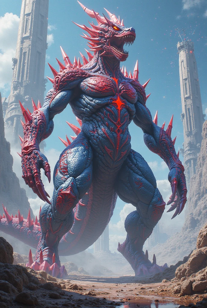 masterpiece, best quality, perfect , (detailed eyes:1.2), (Red Raptor), male, solo, cables as tenacles from back, glowing eyes, floating in air, digital_space, binary, glitchy, glitch creature, liquid, detailed background, Evil, Mischief, kemono, solo, made of glitch, void creature, chaos, corruption, bara, muscles, anime_pose, negative_space, inverted_filter, glitched, error, virus, malware, malicious