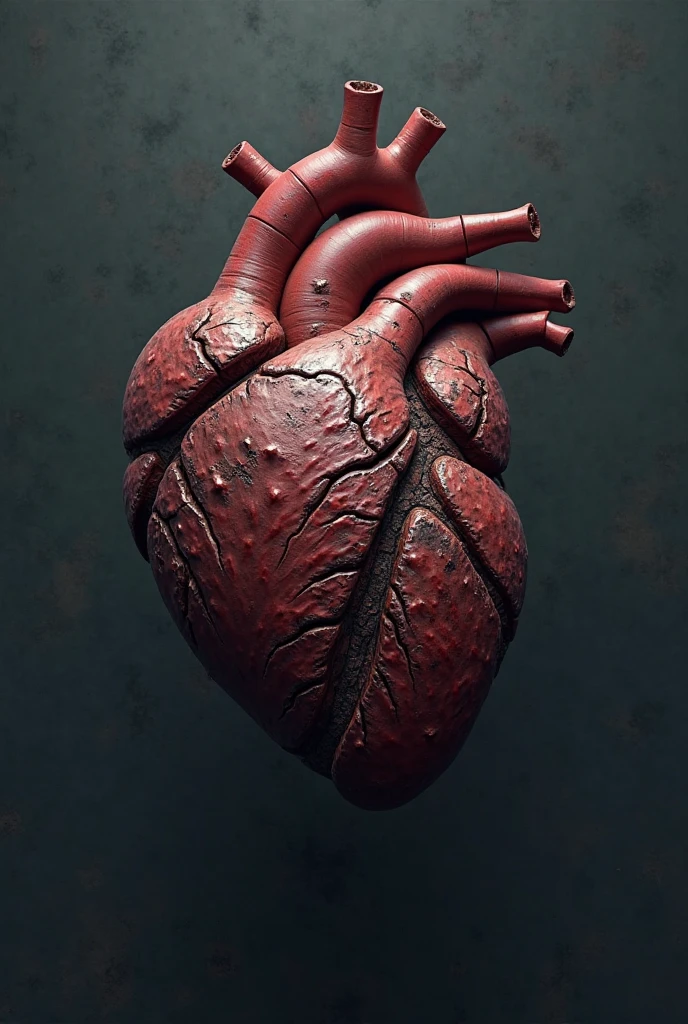 a human heart, visceral, realistic octane render cinematic lighting hyper detailed horror moody emotional 8k