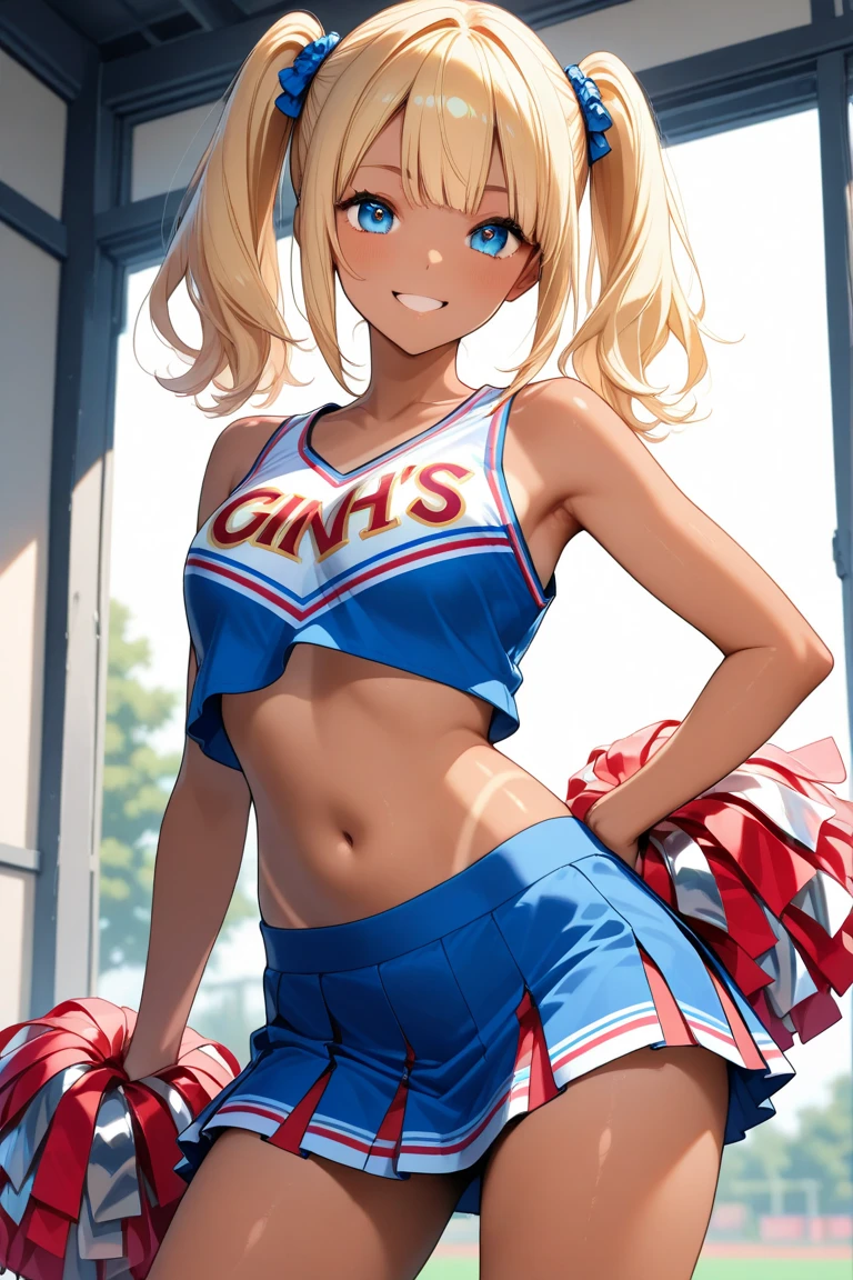 (8k, best quality, master piece: 1.2),super high resolution,1 girl, 独奏, cowboy shot ,ultra-detailed face, Selfie, Cheerleader、Ash、Private room、bed、Midnight、Starry Sky、wariza, hand between legs, Collarbone, Ecstatic expression