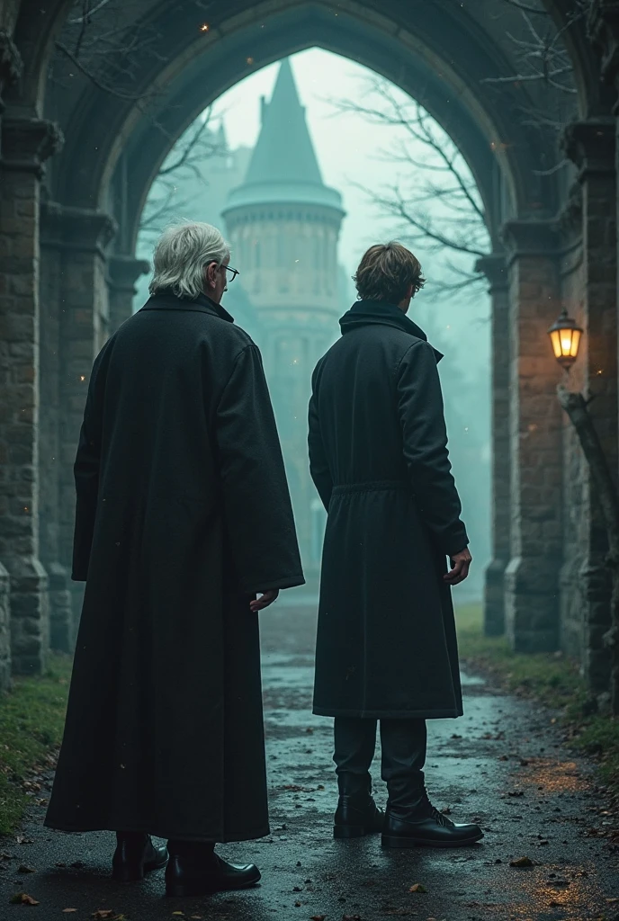 Create an image for a cover of a book called the last Dumbledore game ...