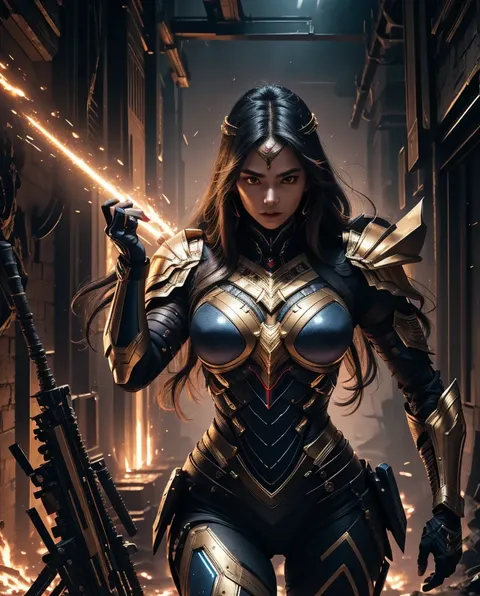 ARMATURA SCURA D'ORO WARS1H