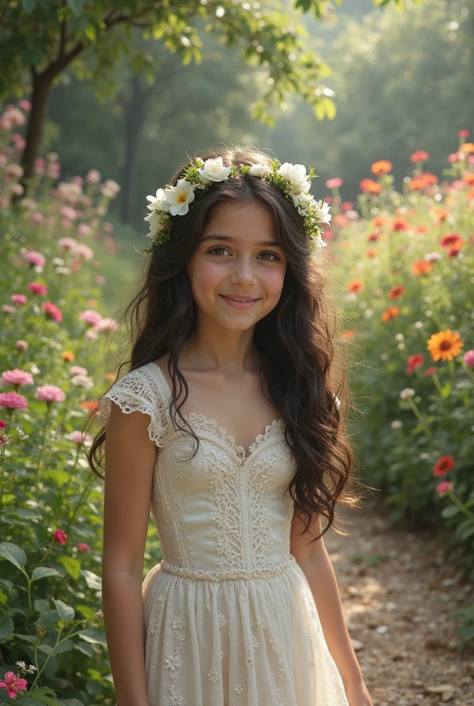 Create me a pretty well dressed girl