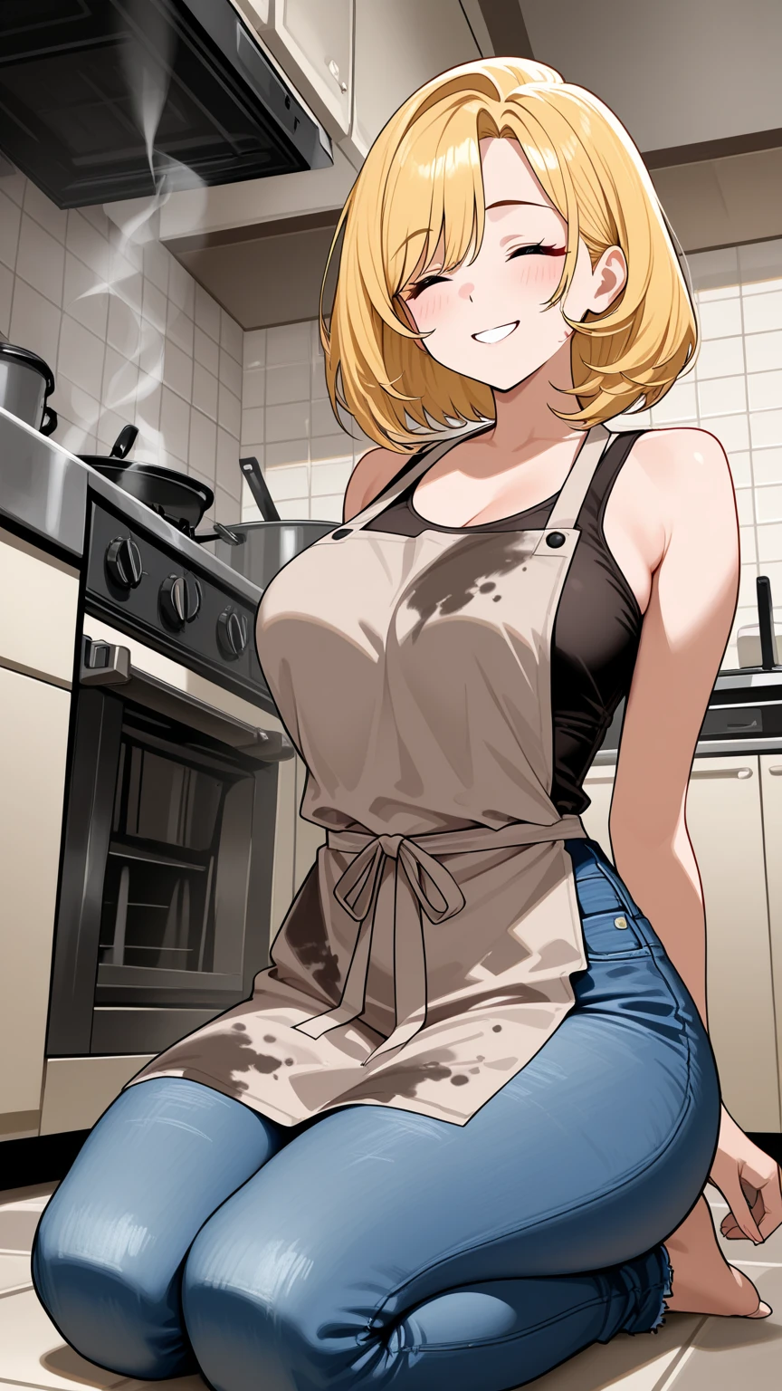 A mom,European 40 year old milfs with blonde and brown hair, best quality:1.4), (Ultra-high resolution:1.2), (8K, RAW 照