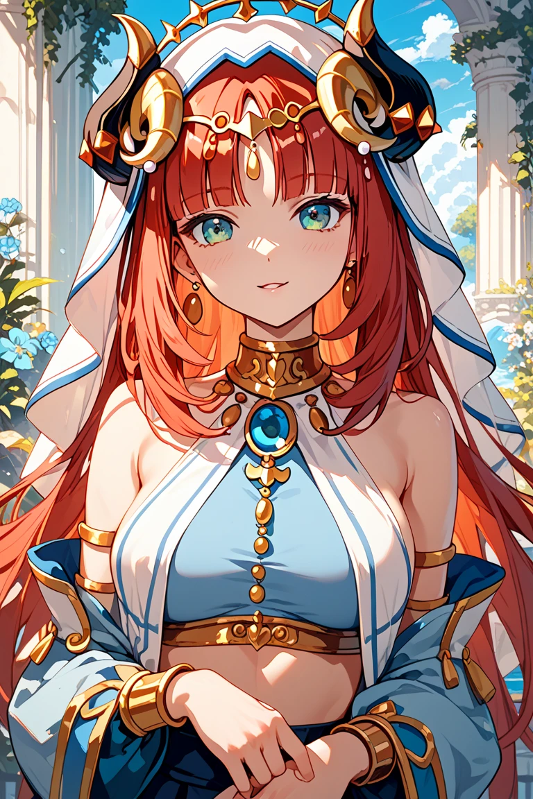 god　 Nilou　Red hair　anime　NSFW Paisuri Comshot