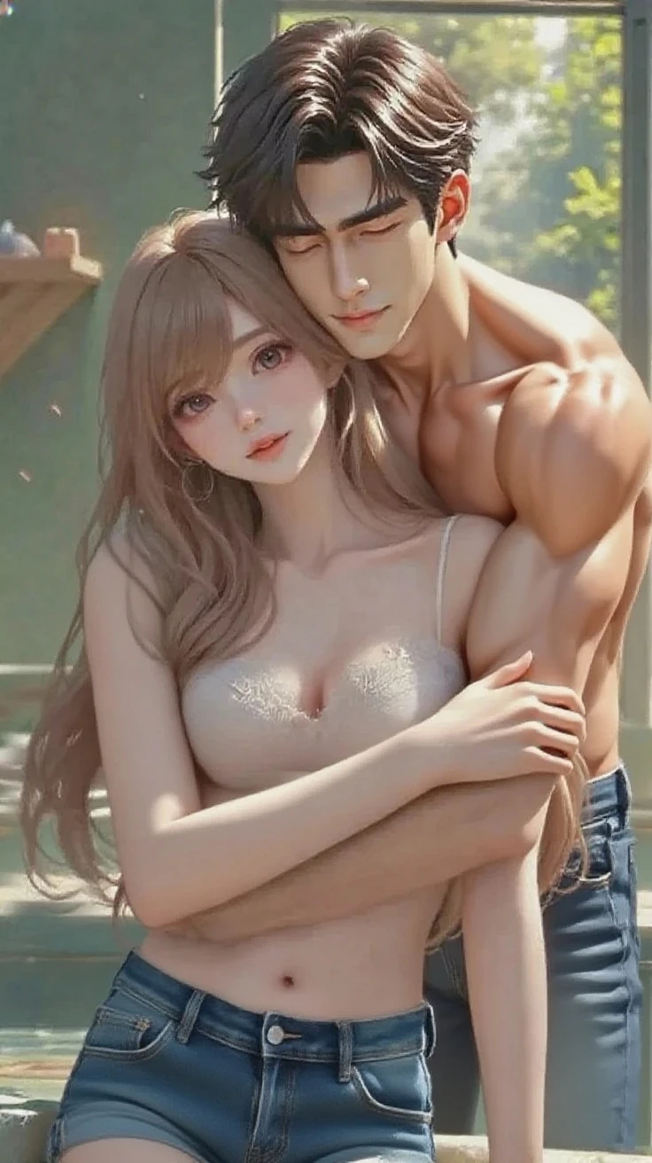 in the bed room , ((various sex)) , various angles , various top and bottom angles , nude , boob  ,(( hard sex with another man)) , orgy party
