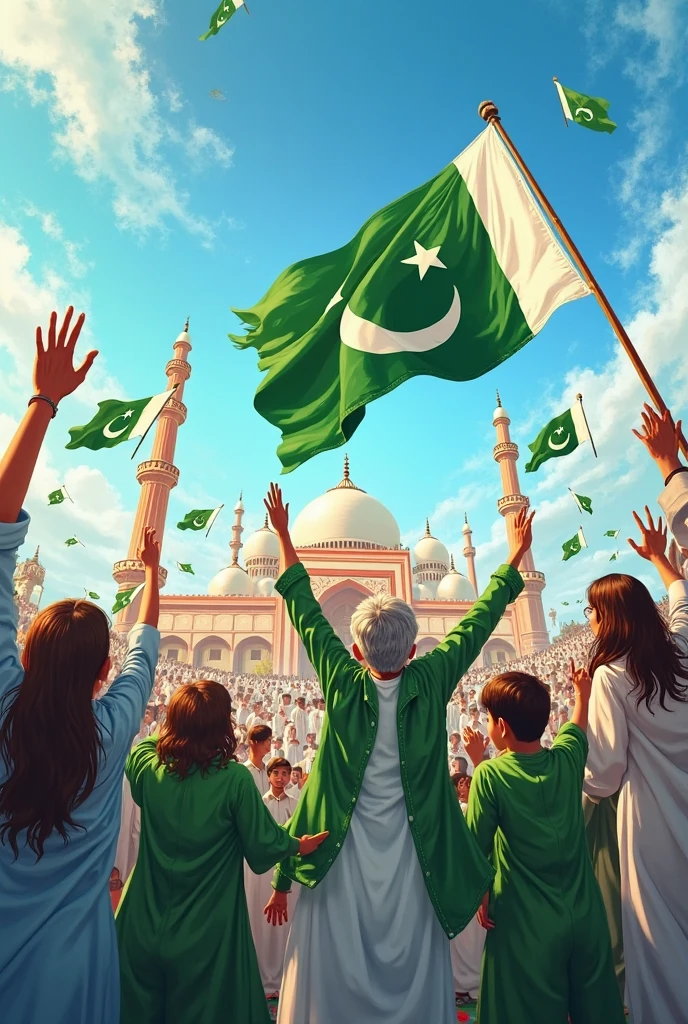 14 August Pakistan independence day best art