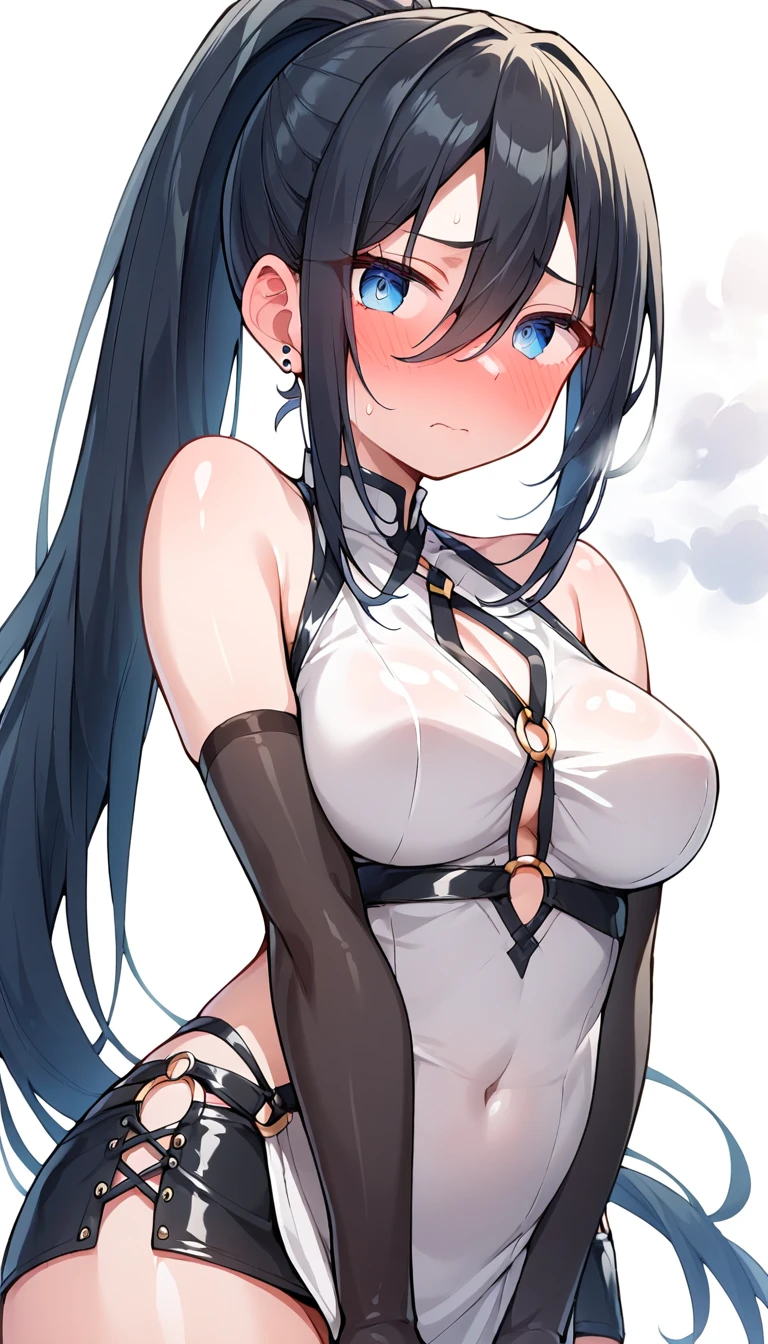 super detailed face, my naked girlfriend, cute, Looks embarrassed, Beginner&#39;s intention, big breasts
