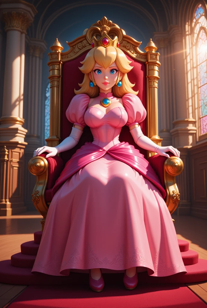 masterpiece, best quality,large breast, a princess dressed in white gown laying on the floor, in the style of queencore, highly realistic, princesscore, bulbous, tachisme, gold and amber, ultra hd