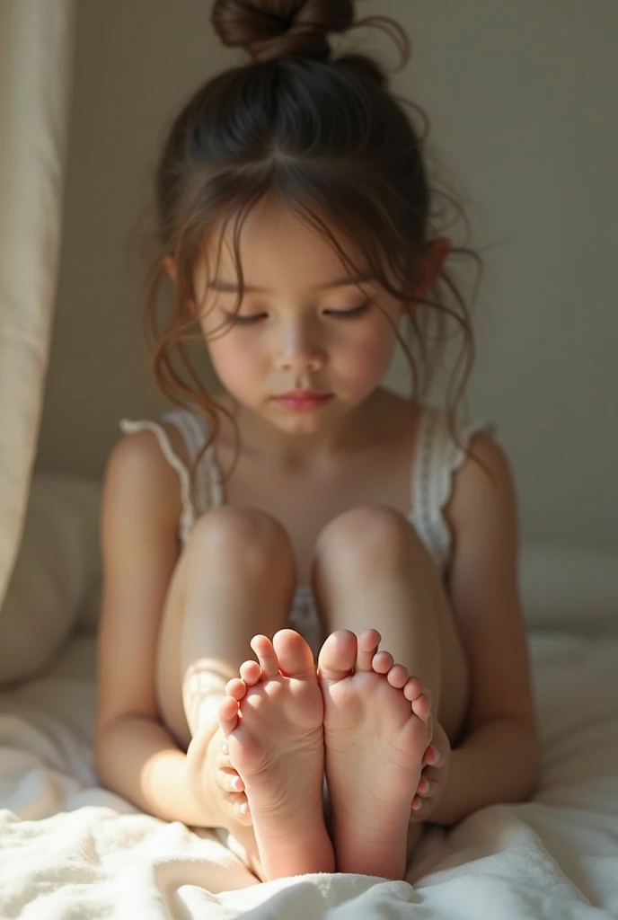 Draw a little girl