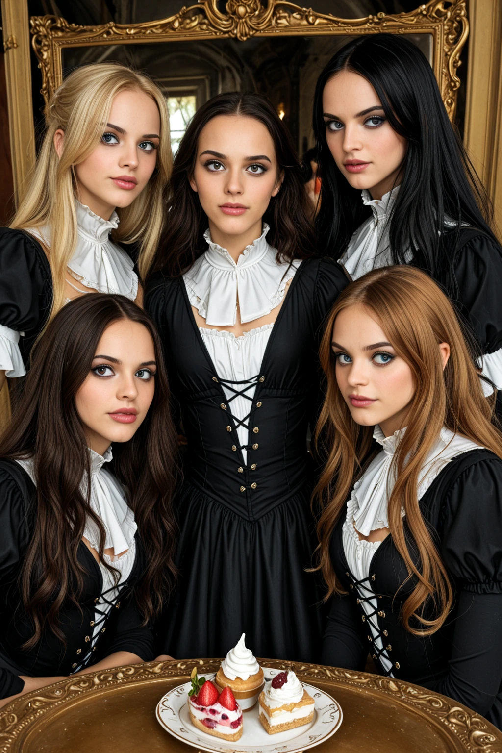 Wednesday Addams y Enid Sinclair novias