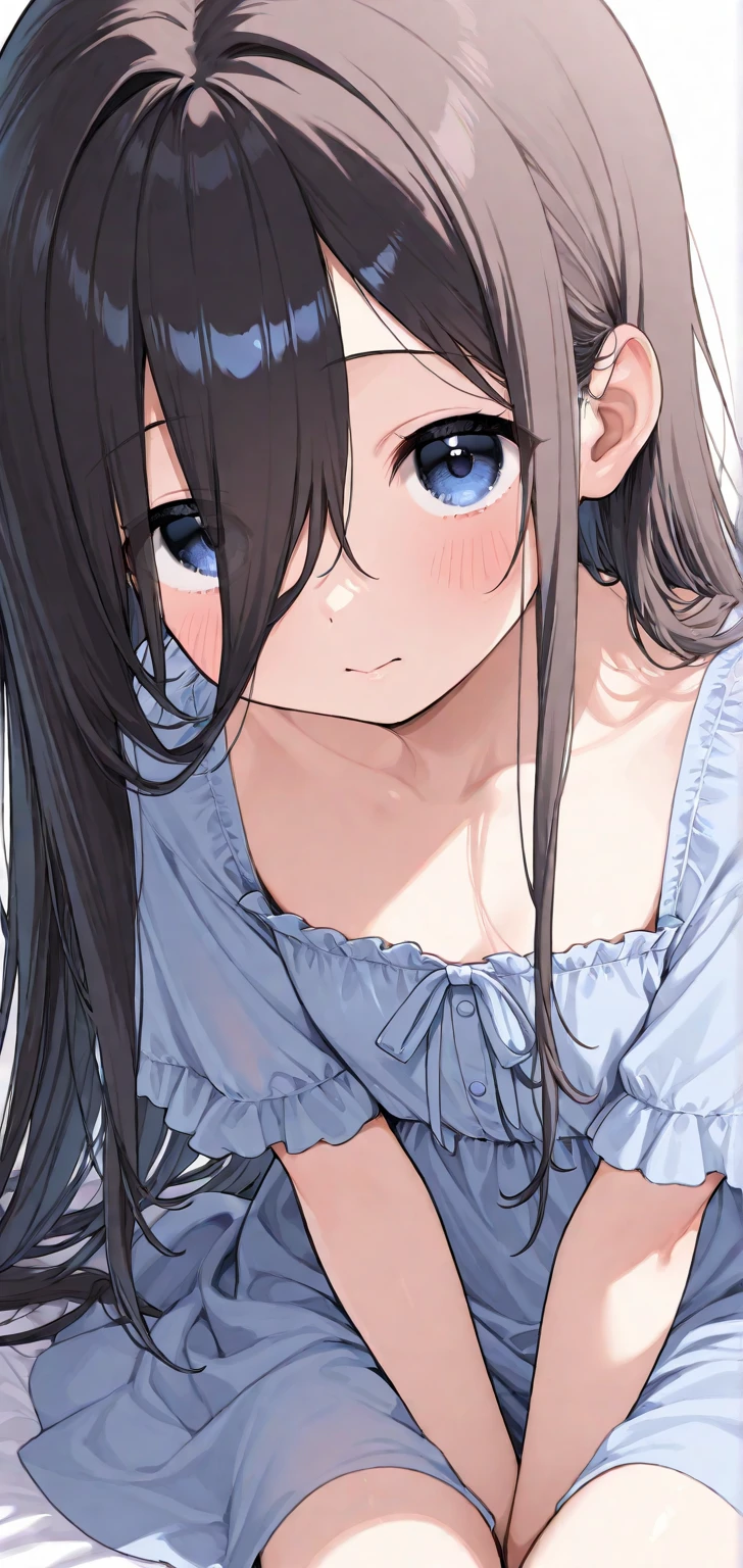 (Rear insertion position, ), Black Hair, Long Hair, Cute Hips, , ,(Cotton shirt、Linen long skirt、、White garter stockings),front , legs apart、sobbing、sobbing、hand_on_own_face,(bottomless)、nsfw、BREAK Perfect Anatomy、Highest quality、(cute:1.1)、(cute)、(High resolution:1.2)、Unbelievably absurd:1.3、Incredible illustrations、(cuteイラスト:1.2)、Beautiful background、(1 girl) 、solo)、(10th Generation、JK、Loli face、Small breasts:1.2)、slender、、(skirt lift,),、(tooth:0.6)、、Eye highlights、(anal,sex、1boy(penis))