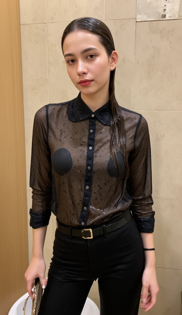 Super beautiful eyes、innocent face, (((realisitic)))a picture, masterpiece, top-quality, 1girl in, a slender waist, top-quality, pale-skinned, Black background, (Face and eye details:1.1), Unique, red blush, ((full of shyness)), extremely delicate and beautiful girl, dynamicposes, (to8contrast style), torch clothes, naked body, nude, full naked, showing, beatiful tits, hard nipples, magazine cover, wet body, seductive smile, innocent face, at public place, 18 old years, standing out, showing butt, blonde hair, small breast, plug suit