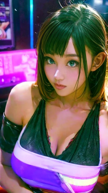 (8k, RAW photo, best quality, masterpiece:1.2), (realistic, photo-realistic:1.37),1 girl,cute, light smile,blue eyes, (solo),detailed faceponytail, dramatic angle,
,office,looking at viewer,pov,cyberpunk
<lora:tifoseMix64:0.9>,